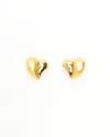 Givenchy Heart Clip-on Earrings In Gold