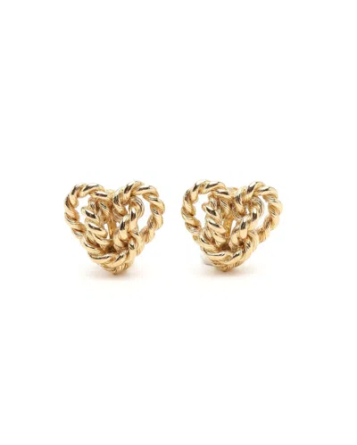 Givenchy Heart Clip-on Earrings In Gold