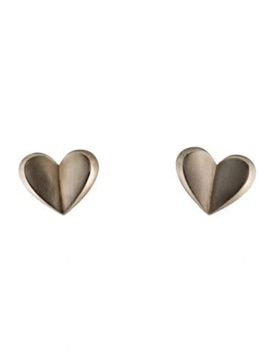 Pre-owned Givenchy Heart Clip-on Earrings In Multi