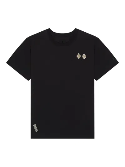 Givenchy Heart-detail T-shirt In Black
