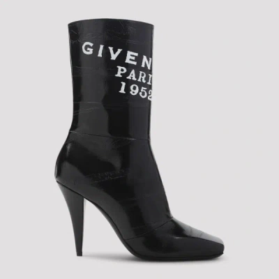 Givenchy Heel 95 Mm Ankle Boots 37 In Black