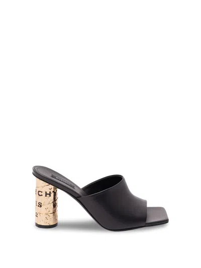 Givenchy Heel Mules In Black