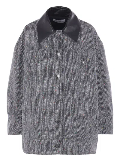 Givenchy Herringbone Jacket In Multi