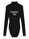 Givenchy Fitted Long Sleeve Turtleneck Bodysuit In Black