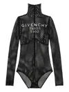 Givenchy High-neck Bodysuit In Black