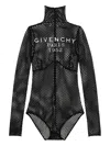 Givenchy High-neck Bodysuit In Black