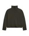 Givenchy High-neck Cashmere Jumper In Green