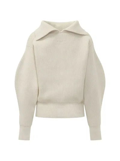 Givenchy High Neck Jumper In Neutral