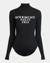 Givenchy Turtleneck Logo Wool-cashmere Sweater In Black
