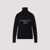 Givenchy High-neck Wool And Cashmere Sweater In Black