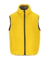 Givenchy Paris Reversible Fleece Vest In Yellow