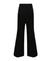 Givenchy High-waist Palazzo Trousers In Black