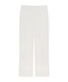 Givenchy High-waist Tailored Cropped Trousers In White