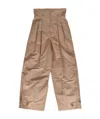 Givenchy High-waisted Cropped Trousers In Nude