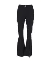 Givenchy High-waisted Flared Jeans In Black