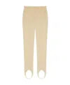 Givenchy Stirrup Pants In Twill In Nude