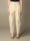 Givenchy High-waisted Trousers With Kargo Pockets In Neutral