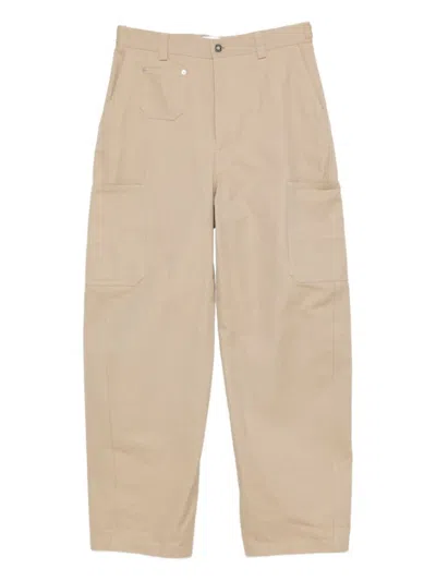 GIVENCHY GIVENCHY HIGH-WAISTED WIDE-LEG TROUSERS WITH SIDE POCKETS