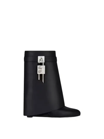 Givenchy High Wedge Boots With Side Zip