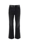 Givenchy High-rise Black Denim Jean In Black