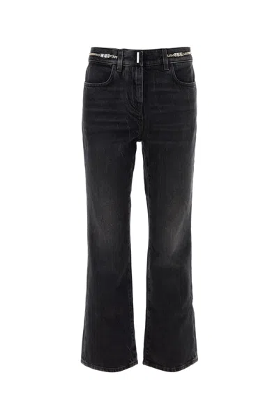 GIVENCHY GIVENCHY HIGH-RISE BLACK DENIM JEAN