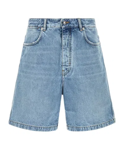 GIVENCHY GIVENCHY HIGH-RISE DENIM BERMUDA SHORTS