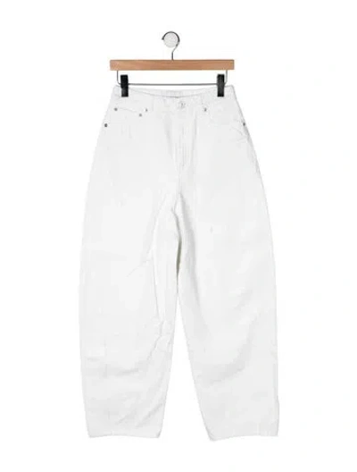 Pre-owned Givenchy High-rise Wide Leg Jeans In Multi