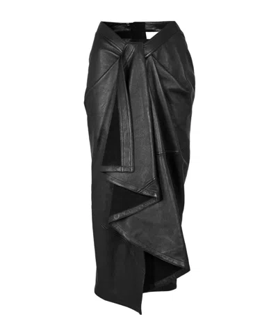 Givenchy Highwaist Fitted Pencil Skirt In Black