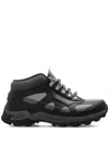 Givenchy Bogs Lace-up Low Sneakers In Black