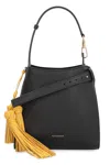 Givenchy Hobo Belted Mini Leather Bag In Black