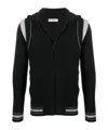 Givenchy Hoded Embroidered Casual Jacket In Black