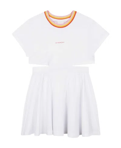 Givenchy Hollowed-out Detail Dress In White