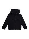 Givenchy Hooded Cardigan In Black