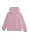 Givenchy Hooded Cardigan In Pink