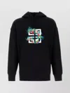 Givenchy Black Embroidered Hoodie