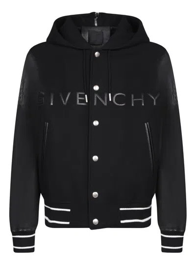 Givenchy Hooded Jacket In Animal Print