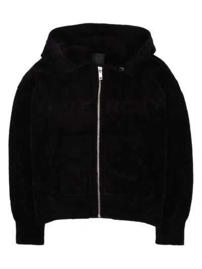 Givenchy Kids' Hooded Jacket In Black