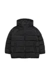 Givenchy Hooded Padded Jacket In Black