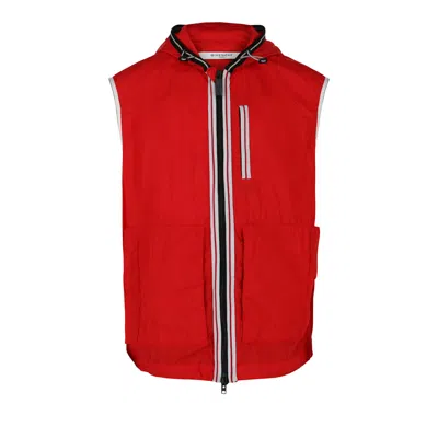 Pre-owned Givenchy Hooded Sleeveless Vest 'red' | Men's Size 50