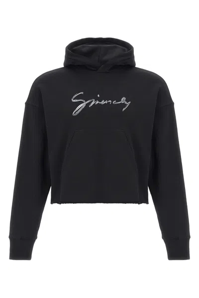 Givenchy Hooded Sweater In Black