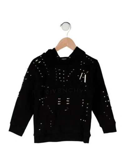 Pre-owned Givenchy Babies' Hooded Sweatshirt In Black