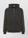 Givenchy Hooded Sweatshirt Front Pockets In Gray