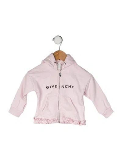 Pre-owned Givenchy Babies' Hooded Sweatshirt In Pink