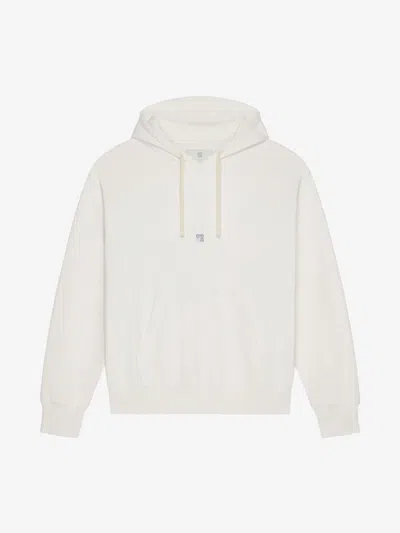 Givenchy Hoodie Ample En Molleton In Neutral