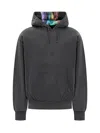 Givenchy Cotton Sweatshirt With Front Pouch Pocket In Black