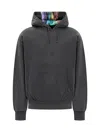 Givenchy Cotton Sweatshirt With Front Pouch Pocket In Black