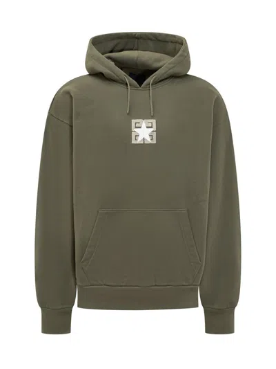 Givenchy Hoodie In Green