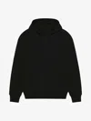 GIVENCHY HOODIE IN FLEECE WITH BAROQUE EMBOSSING