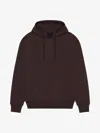 Givenchy Logo Embossed Drawstring Hoodie In Pink