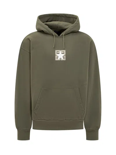 Givenchy Hoodie In Olive Green
